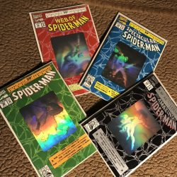 Spider-man Hologram Covers Set
